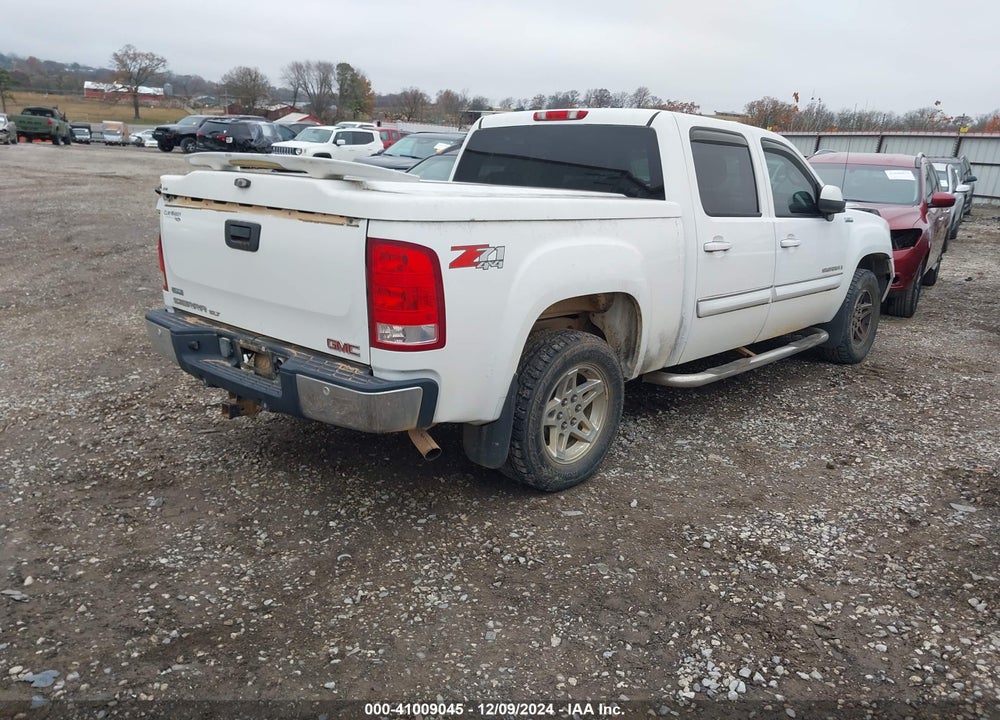 2008 GMC SIERRA 1500 SLT VIN: 2GTEK133881191114