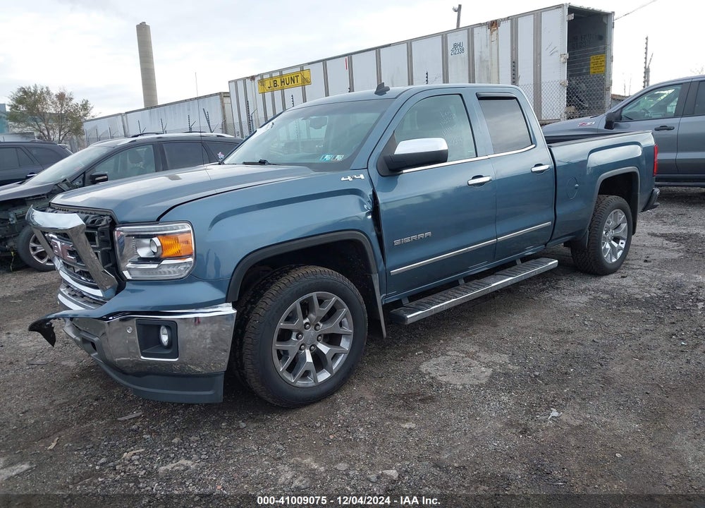2014 GMC SIERRA 1500 SLT VIN: 1GTV2VEC8EZ203494