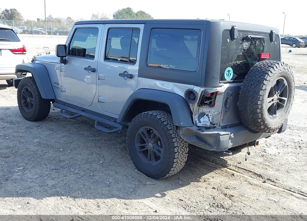 2016 JEEP WRANGLER UNLIMITED SPORT VIN: 1C4BJWDG6GL257477