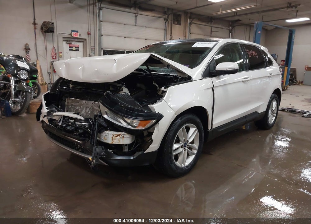 2015 FORD EDGE SEL VIN: 2FMTK4J8XFBB19227