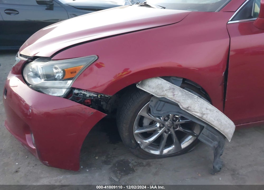 2011 LEXUS CT 200H PREMIUM VIN: JTHKD5BH4B2040326