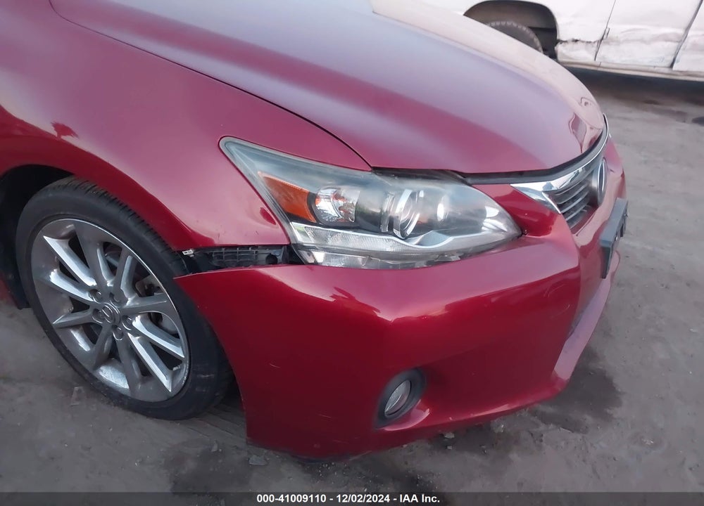 2011 LEXUS CT 200H PREMIUM VIN: JTHKD5BH4B2040326