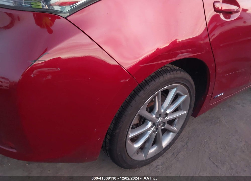 2011 LEXUS CT 200H PREMIUM VIN: JTHKD5BH4B2040326