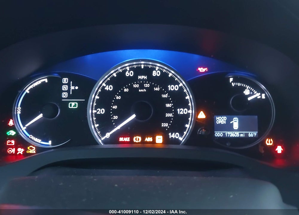 2011 LEXUS CT 200H PREMIUM VIN: JTHKD5BH4B2040326