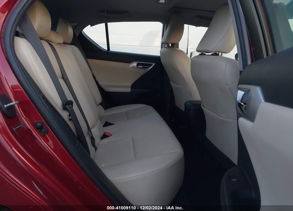 2011 LEXUS CT 200H PREMIUM VIN: JTHKD5BH4B2040326