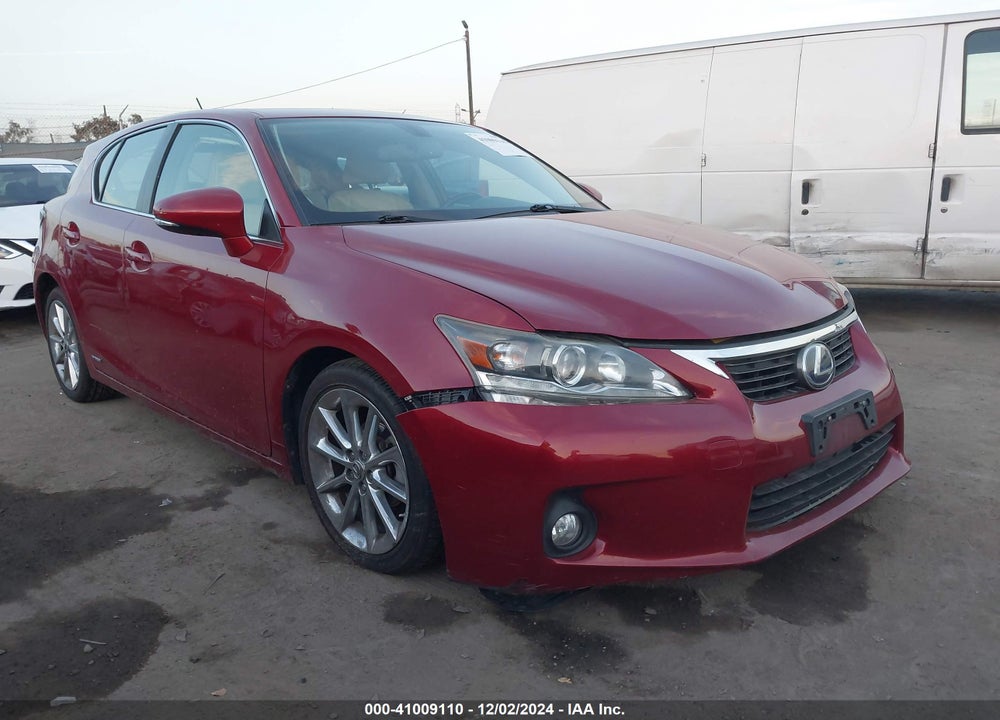 2011 LEXUS CT 200H PREMIUM VIN: JTHKD5BH4B2040326