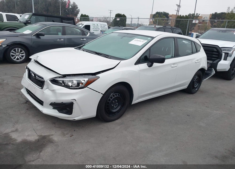 2019 SUBARU IMPREZA 2.0I VIN: 4S3GTAA65K3718854