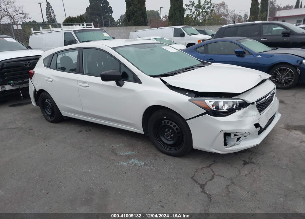 2019 SUBARU IMPREZA 2.0I VIN: 4S3GTAA65K3718854