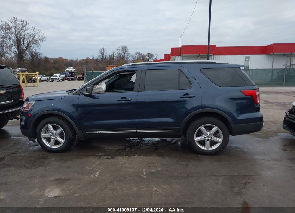 2017 FORD EXPLORER XLT VIN: 1FM5K8D86HGA72799