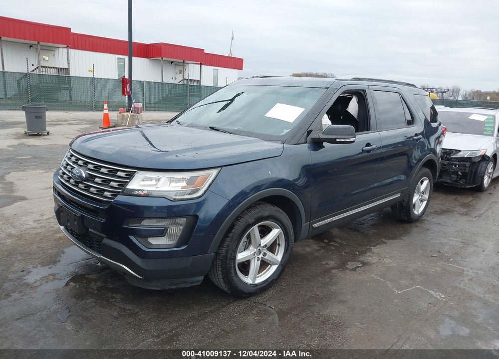 2017 FORD EXPLORER XLT VIN: 1FM5K8D86HGA72799