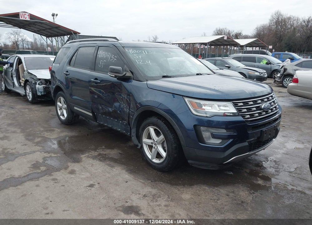 2017 FORD EXPLORER XLT VIN: 1FM5K8D86HGA72799