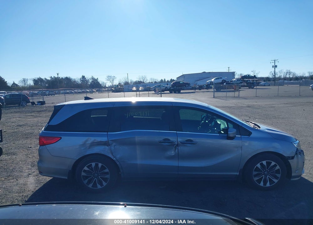 2022 HONDA ODYSSEY EX-L VIN: 5FNRL6H76NB055547