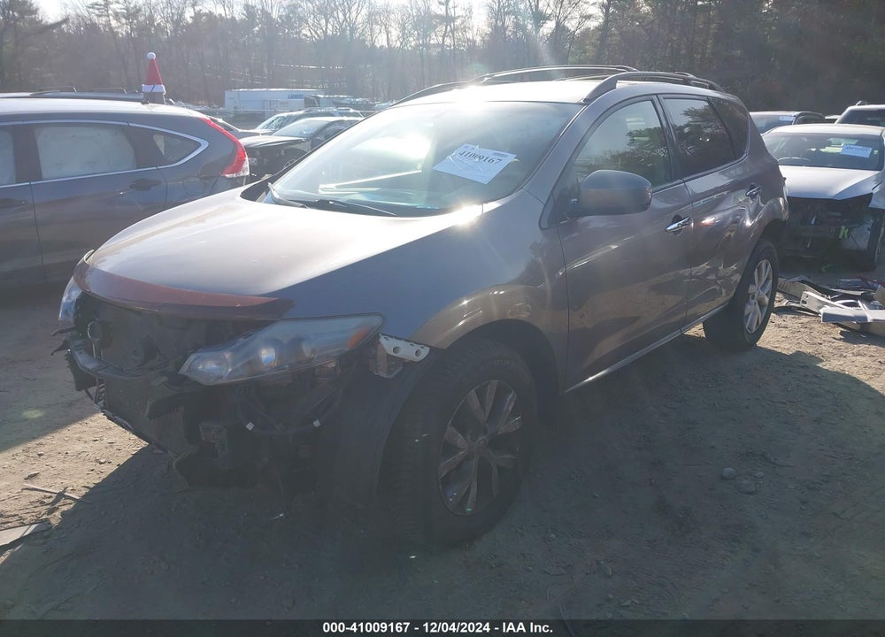 2013 NISSAN MURANO VIN: JN8AZ1MW0DW305889