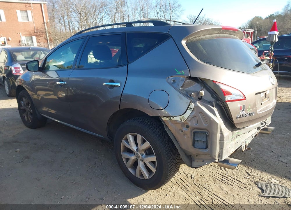 2013 NISSAN MURANO VIN: JN8AZ1MW0DW305889