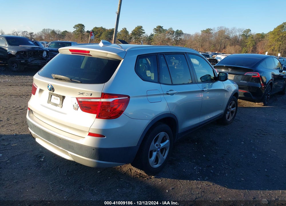 2011 BMW X3 XDRIVE28I VIN: 5UXWX5C54BL703451