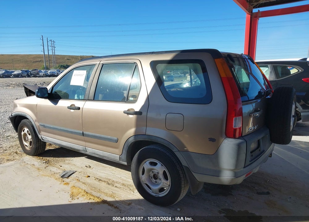 2003 HONDA CR-V LX VIN: SHSRD68473U107034