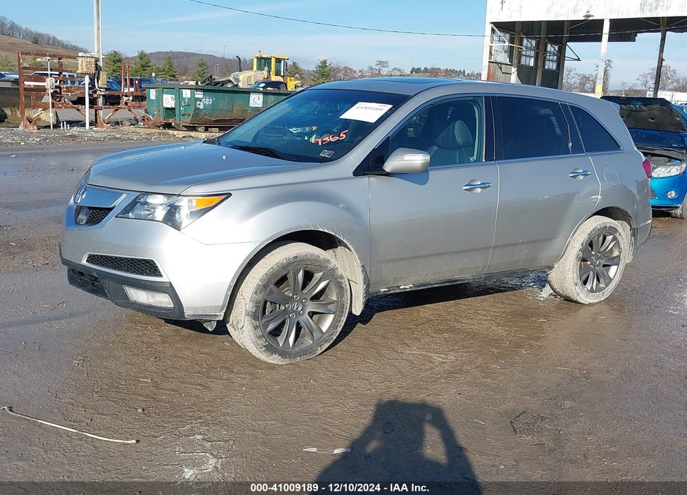2010 ACURA MDX ADVANCE PACKAGE VIN: 2HNYD2H56AH529365
