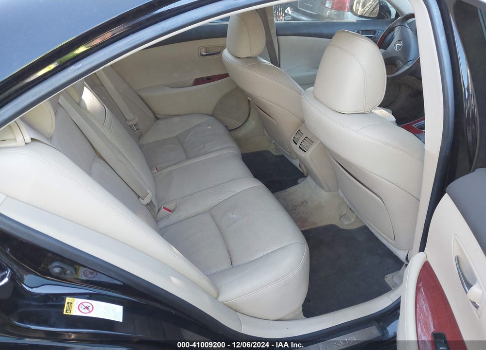 2009 LEXUS ES 350 VIN: JTHBJ46G392284970