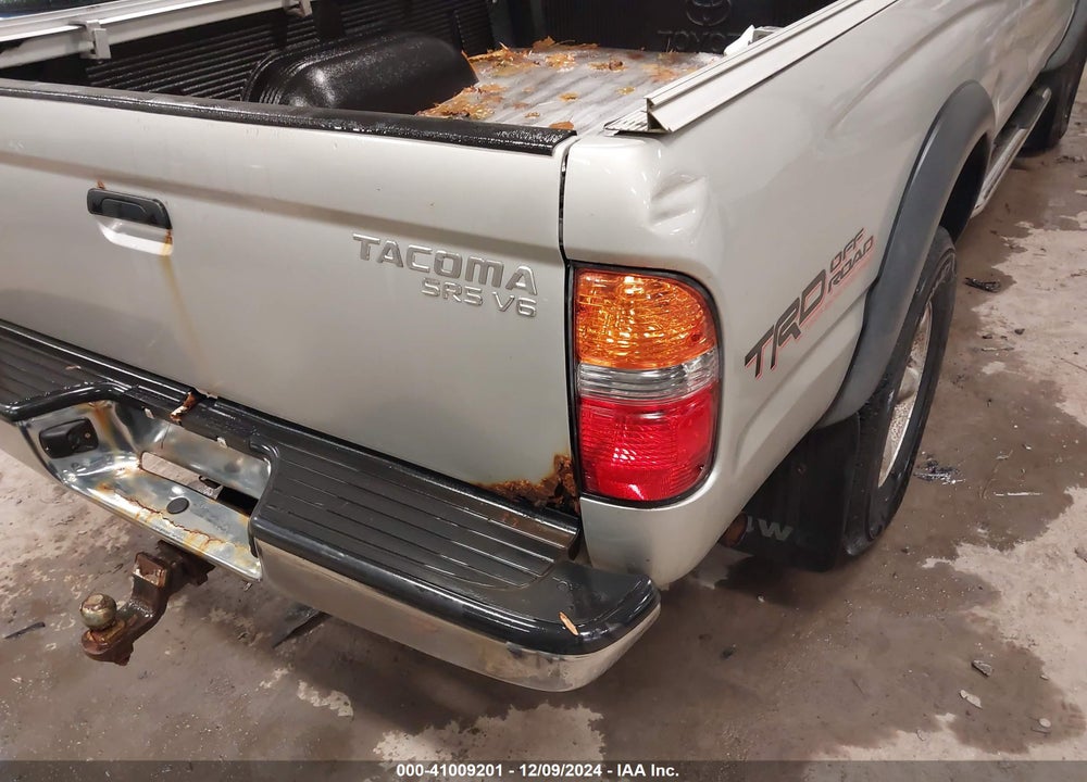 2002 TOYOTA TACOMA BASE V6 VIN: 5TEWN72N22Z082636