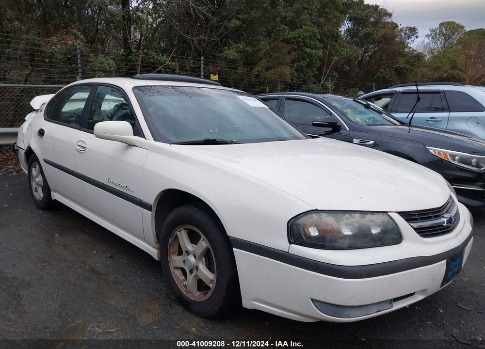 2003 CHEVROLET IMPALA LS VIN: 2G1WH55K339130514