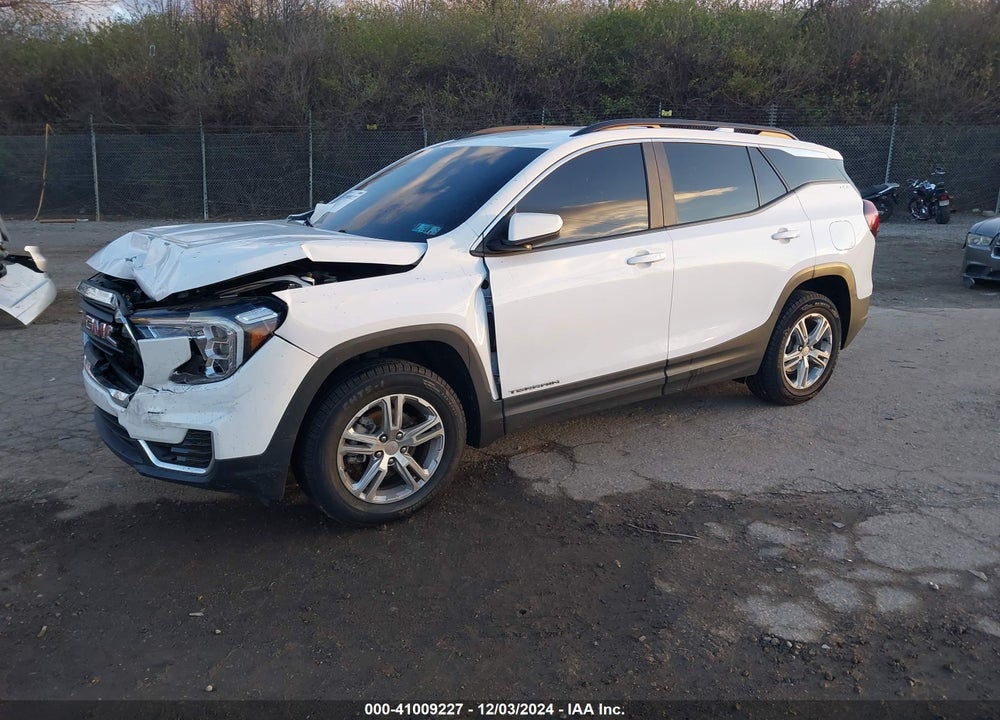 2022 GMC TERRAIN AWD SLE VIN: 3GKALTEV7NL103853