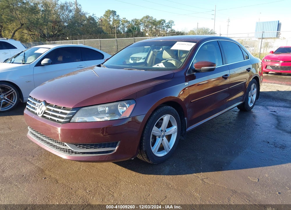 2014 VOLKSWAGEN PASSAT 1.8T WOLFSBURG EDITION VIN: 1VWAT7A33EC058264