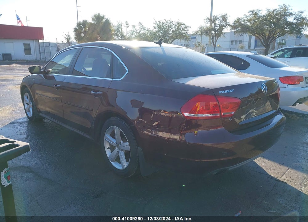 2014 VOLKSWAGEN PASSAT 1.8T WOLFSBURG EDITION VIN: 1VWAT7A33EC058264