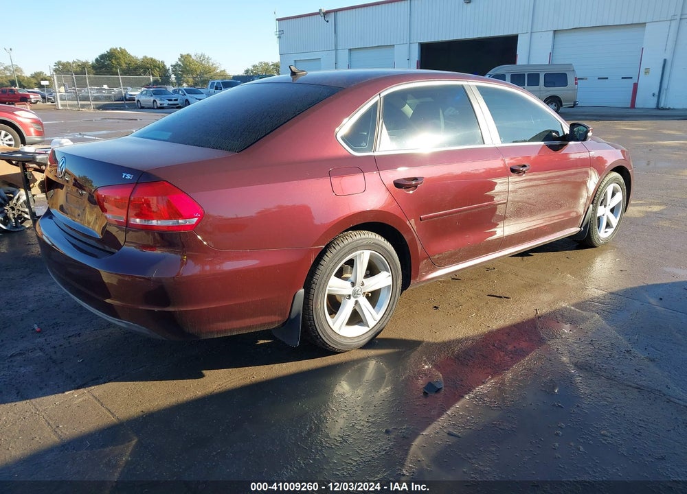 2014 VOLKSWAGEN PASSAT 1.8T WOLFSBURG EDITION VIN: 1VWAT7A33EC058264