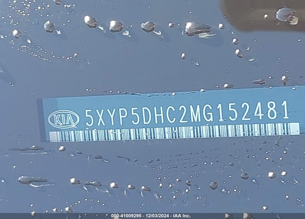 2021 KIA TELLURIDE SX VIN: 5XYP5DHC2MG152481