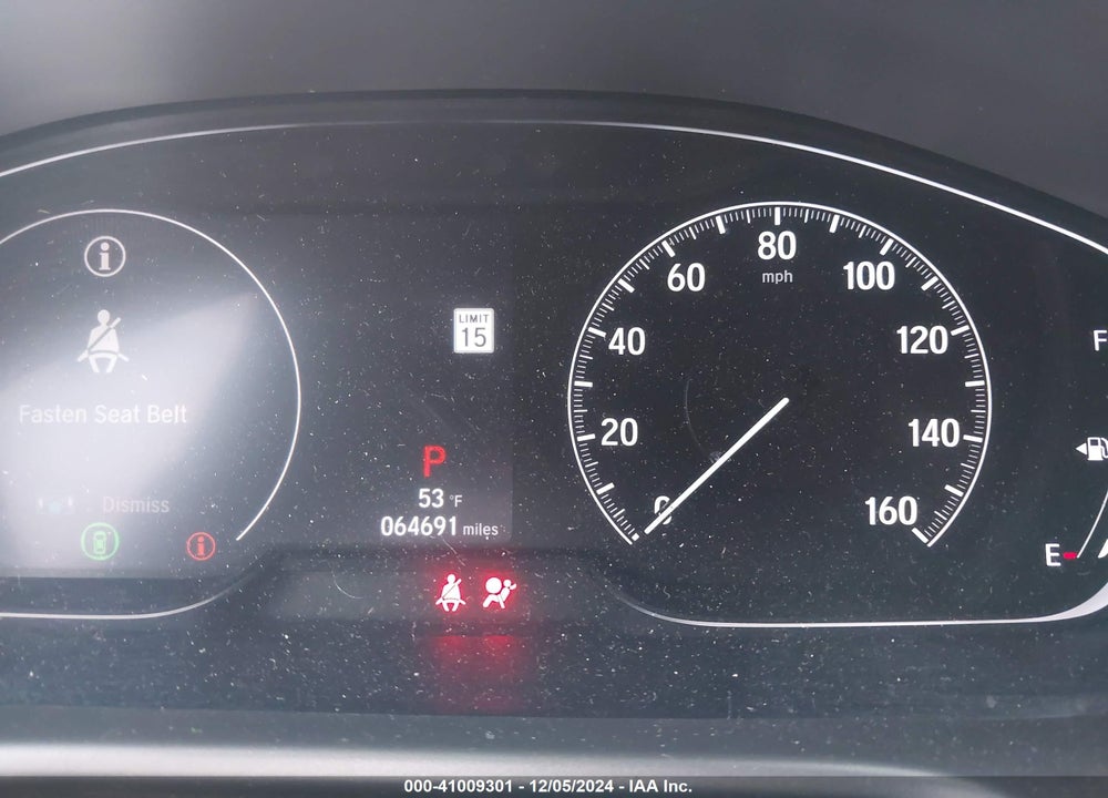2020 HONDA ACCORD VIN: 1HGCV2F39LA007444