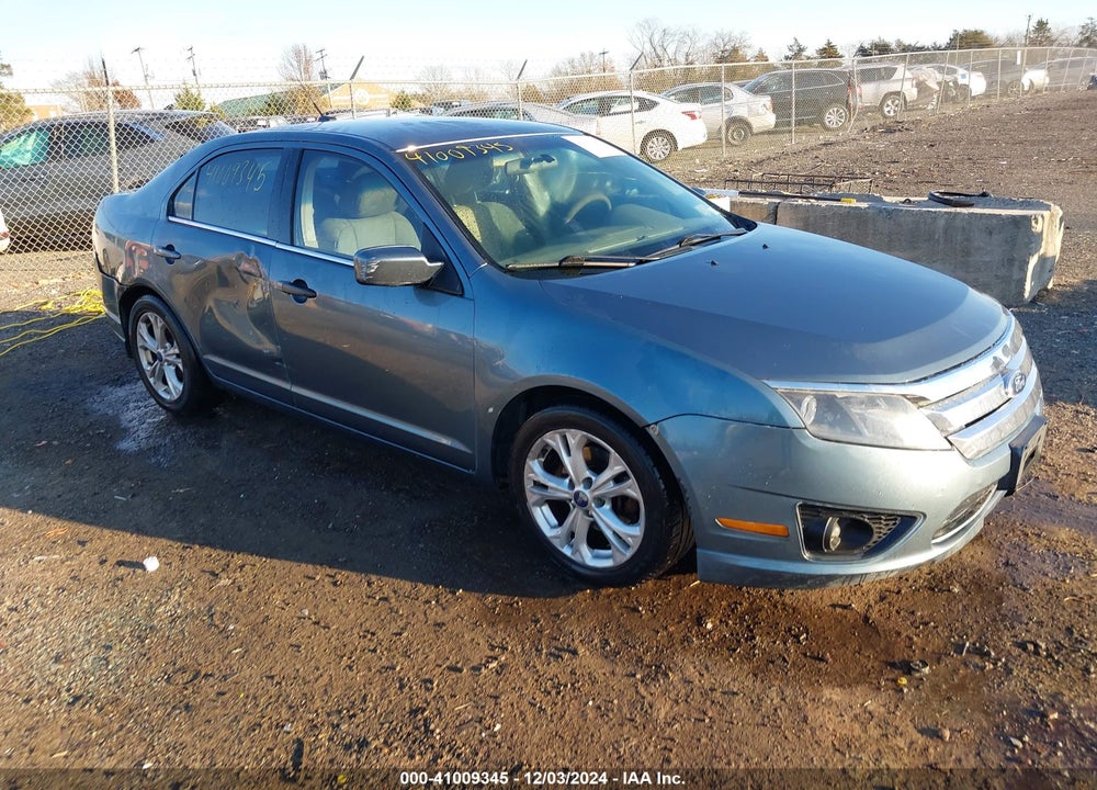 2012 FORD FUSION SE VIN: 3FAHP0HA6CR138938
