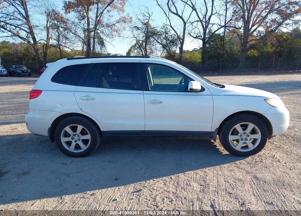 2007 HYUNDAI SANTA FE LIMITED/SE VIN: 5NMSH13E27H042890