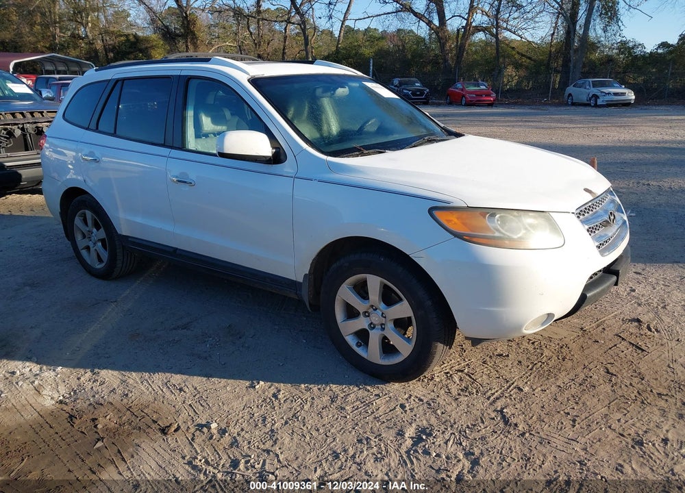 2007 HYUNDAI SANTA FE LIMITED/SE VIN: 5NMSH13E27H042890
