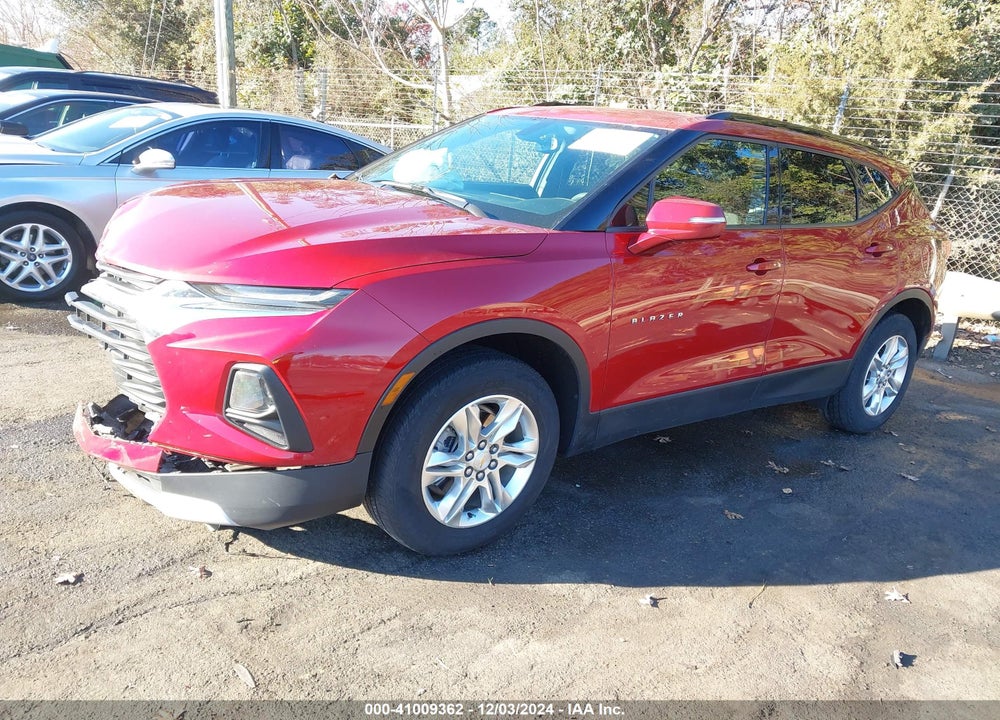 2021 CHEVROLET BLAZER FWD 1LT VIN: 3GNKBBRAXMS534848