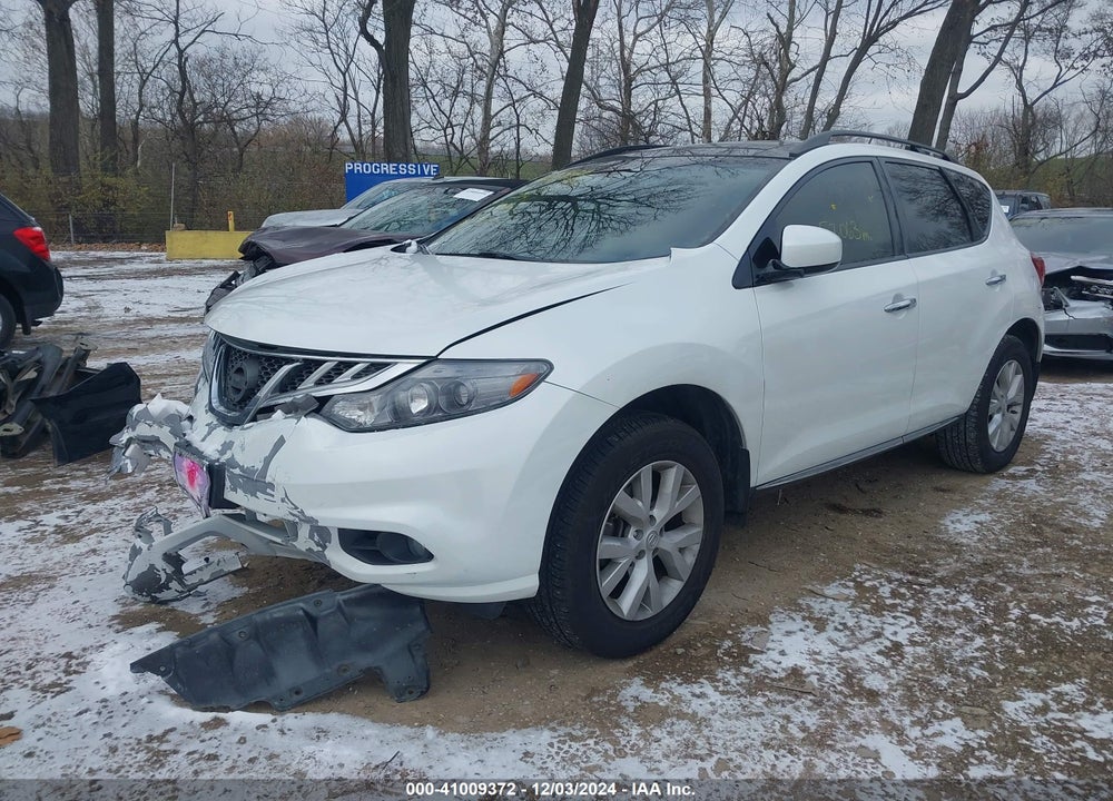 2012 NISSAN MURANO SL VIN: JN8AZ1MW5CW227012