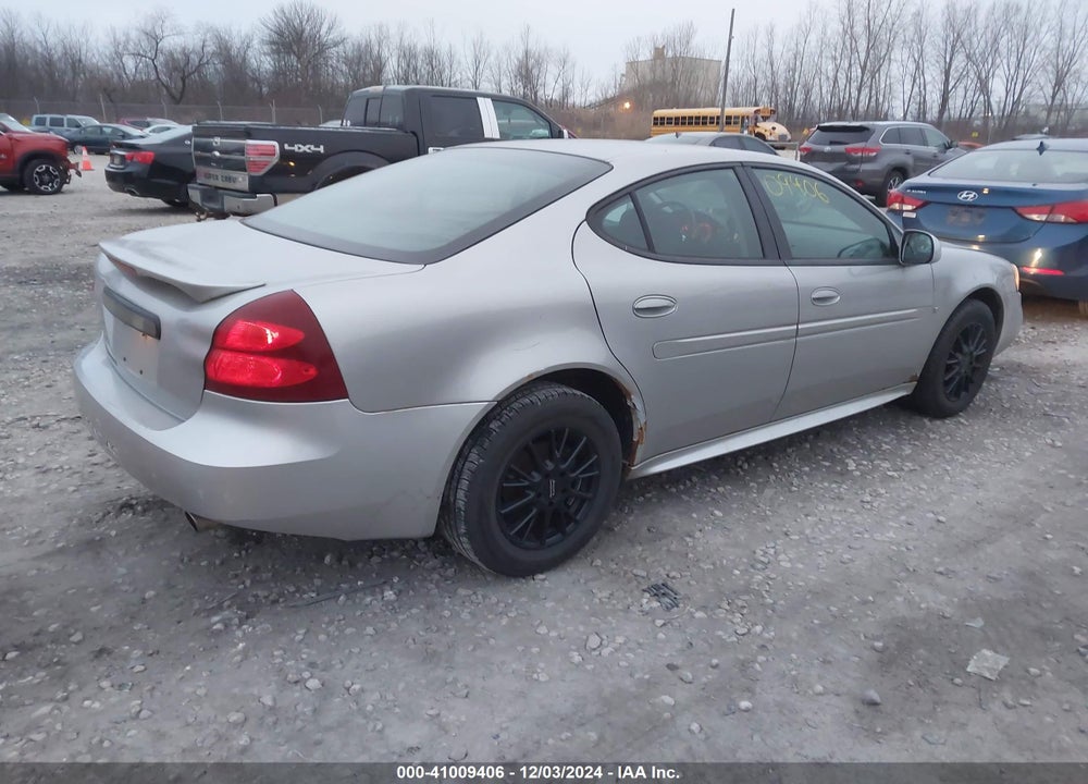 2008 PONTIAC GRAND PRIX VIN: 2G2WP552481148542