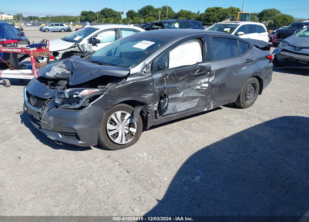 2020 NISSAN VERSA S XTRONIC CVT VIN: 3N1CN8DV7LL811890