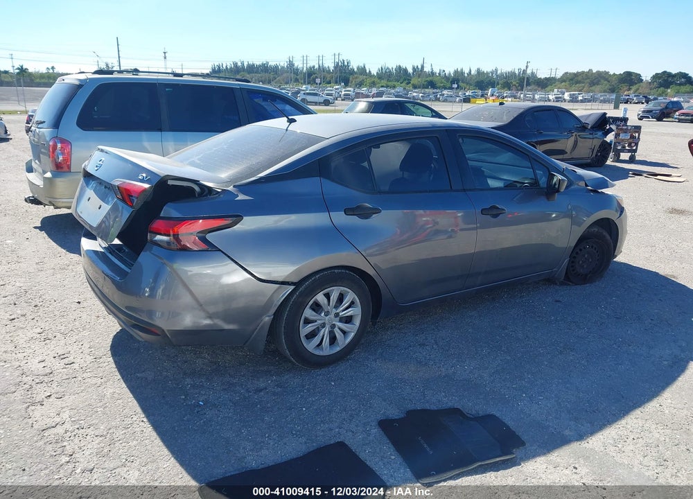 2020 NISSAN VERSA S XTRONIC CVT VIN: 3N1CN8DV7LL811890