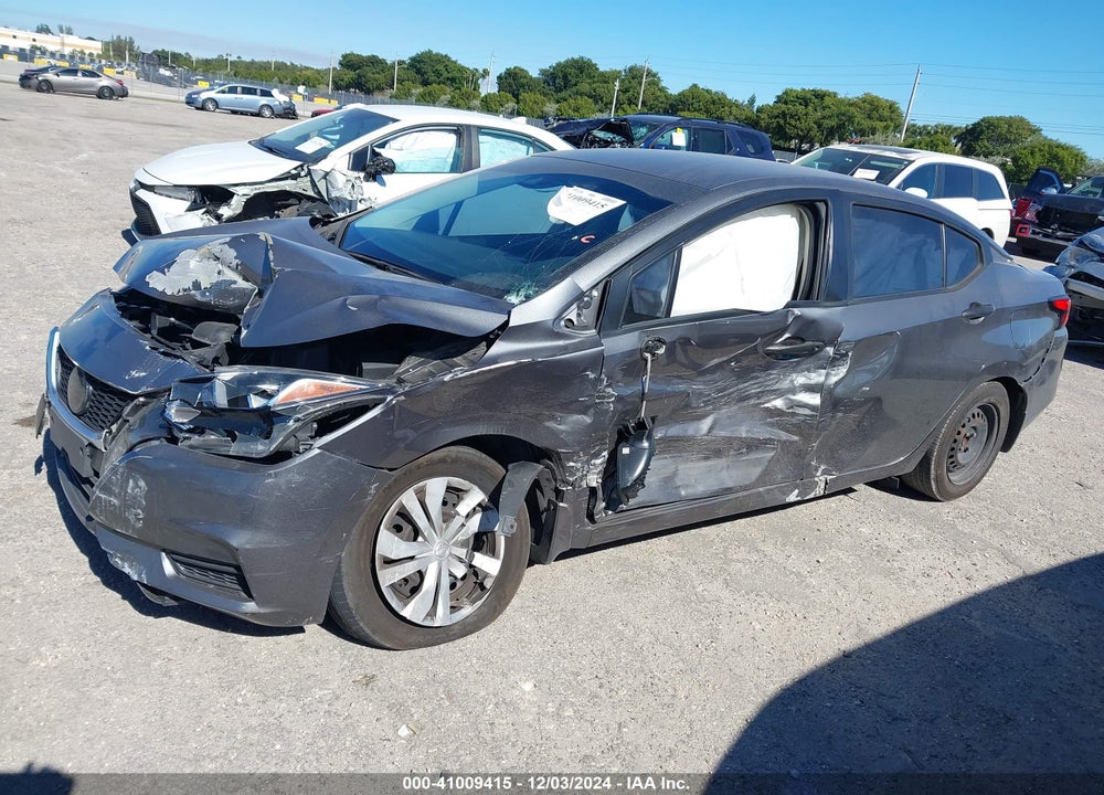 2020 NISSAN VERSA S XTRONIC CVT VIN: 3N1CN8DV7LL811890
