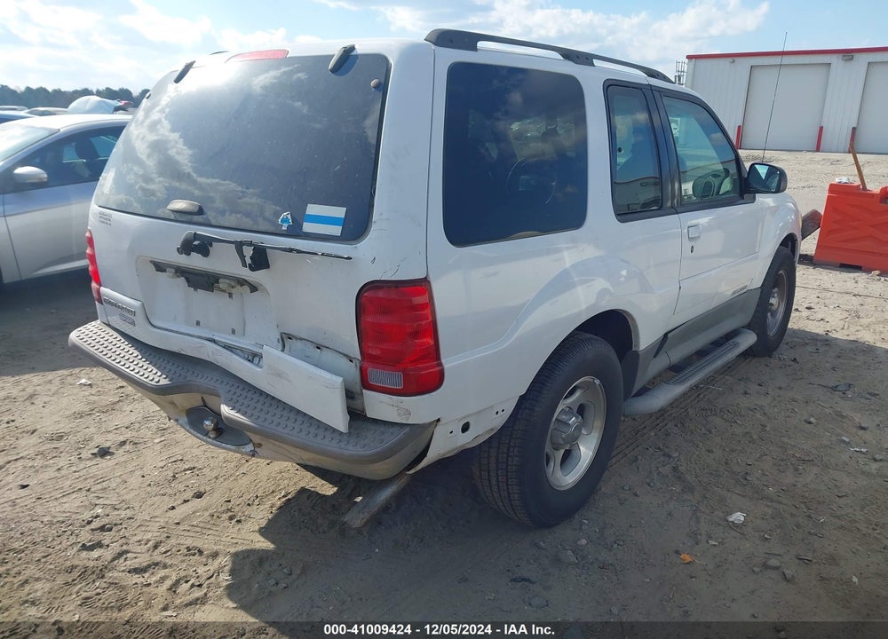 2001 FORD EXPLORER SPORT VIN: 1FMCU70E61UA31149