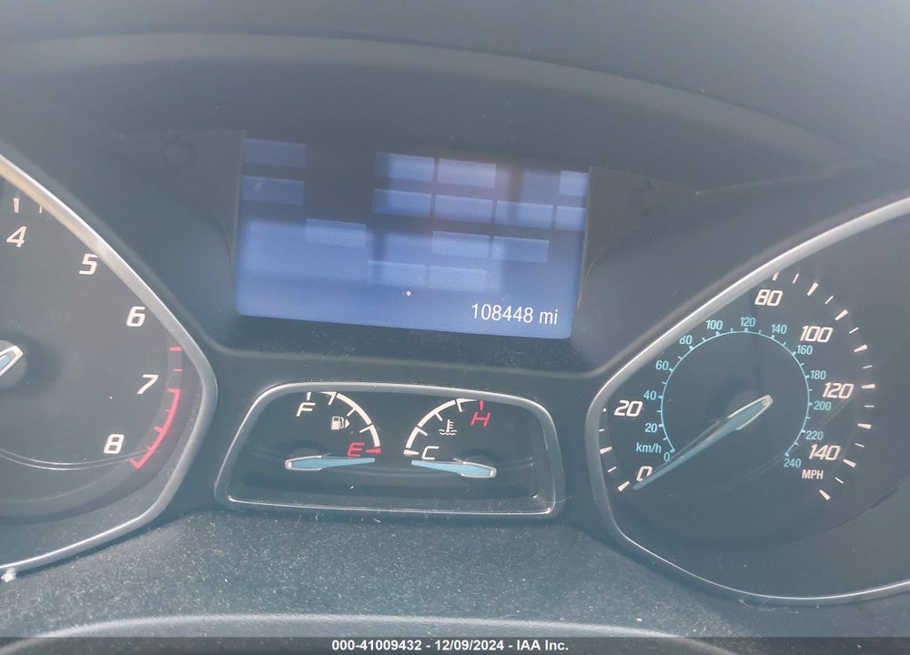 2013 FORD FOCUS SE VIN: 1FADP3F21DL288855