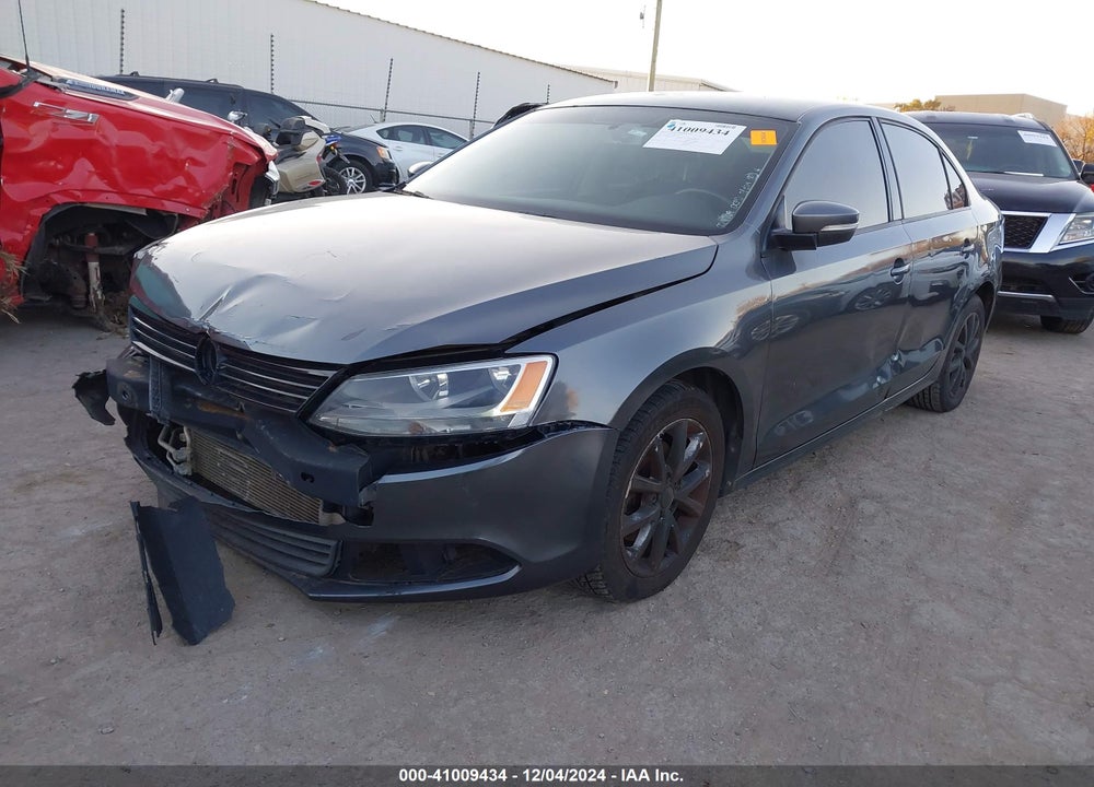 2012 VOLKSWAGEN JETTA 2.5L SE VIN: 3VWDP7AJ7CM342945