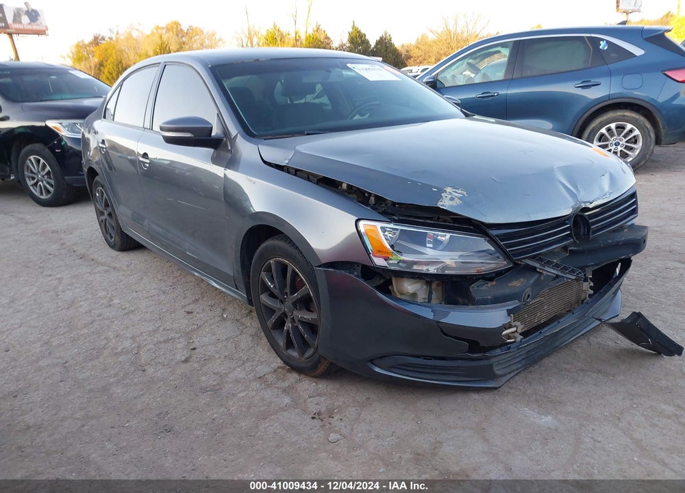 2012 VOLKSWAGEN JETTA 2.5L SE VIN: 3VWDP7AJ7CM342945