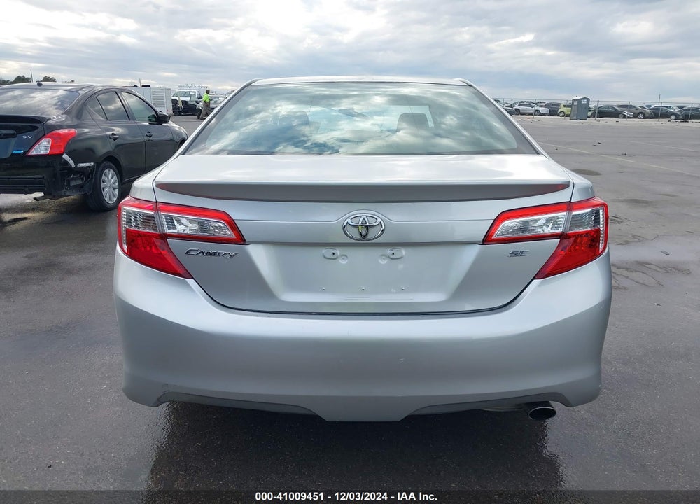 2013 TOYOTA CAMRY SE VIN: 4T1BF1FK5DU214112