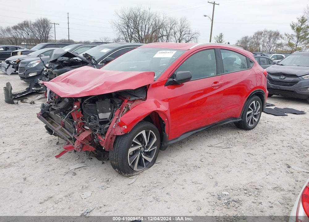 2020 HONDA HR-V VIN: 3CZRU6H16LM704338
