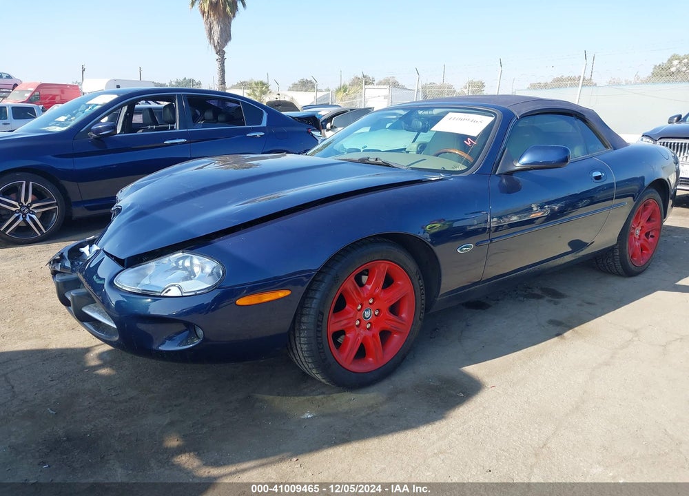 2000 JAGUAR XK8 VIN: SAJJA42C2YNA03498