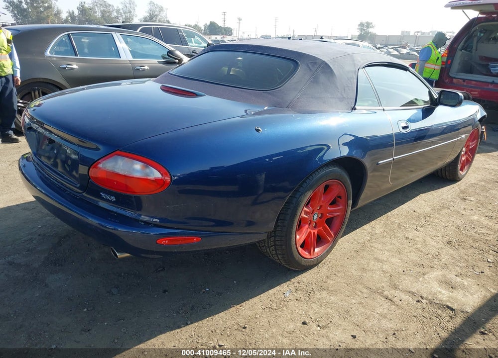2000 JAGUAR XK8 VIN: SAJJA42C2YNA03498