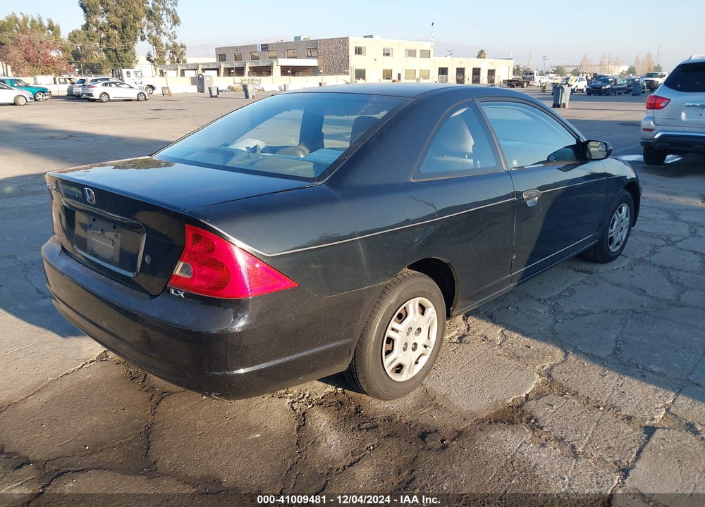 2001 HONDA CIVIC LX VIN: 1HGEM21531L062915