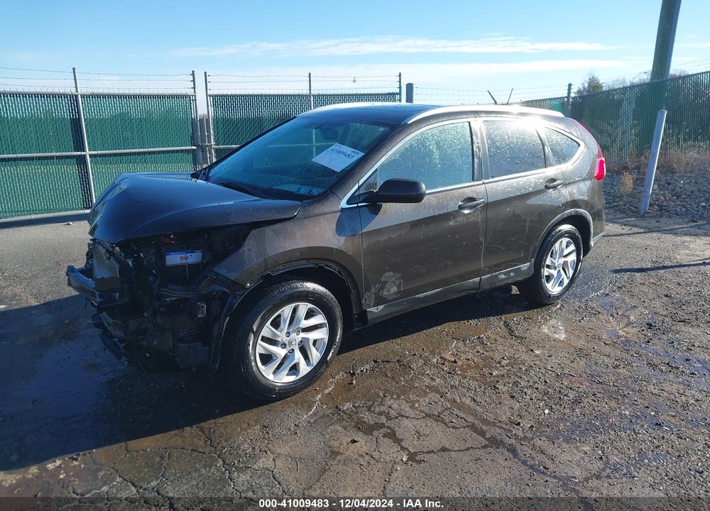 2015 HONDA CR-V EX-L VIN: 2HKRM4H78FH666281
