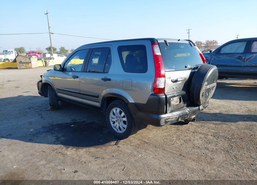 2006 HONDA CR-V EX VIN: JHLRD78856C041538